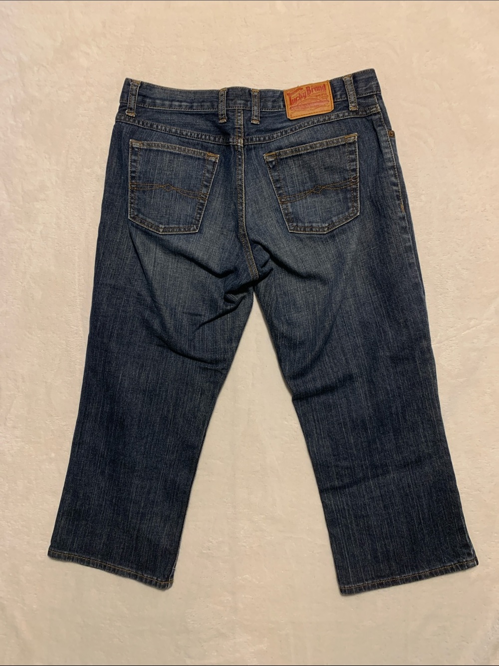 Lucky Brand Dungarees crop jeans 30 classic fit